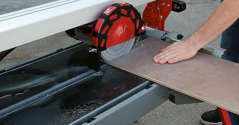 Water cooled tile cutter cheap